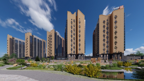 
  Продается 3-комн. квартира, 55.3 м², ЖК Калина Долина, дом 1
. Фото 10.