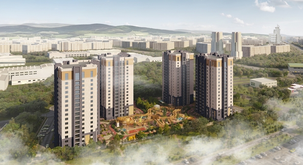 
  Продается 2-комн. квартира, 58.3 м², ЖК Барбарис
. Фото 3.