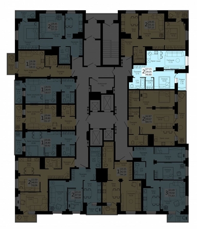 
  Продается 2-комн. квартира, 40.8 м², ЖК На Дудинской, дом 5
. Фото 1.