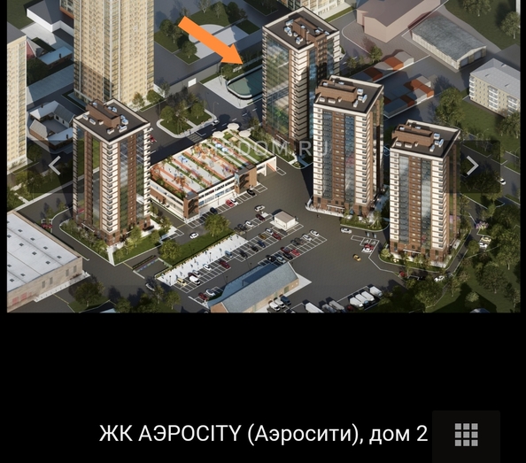 
  Продам 2-комн. квартиру, 60.82 м², ЖК АЭРОCITY (Аэросити), дом 2
. Фото 4.