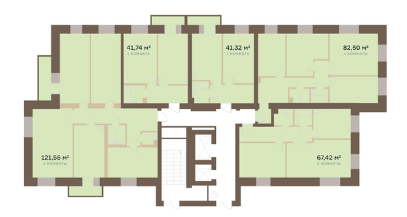 
  Продается 2-комн. квартира, 67.9 м², ЖК Южный берег, дом 23
. Фото 5.