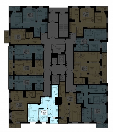 
  Продается 2-комн. квартира, 49.09 м², ЖК На Дудинской, дом 5
. Фото 1.
