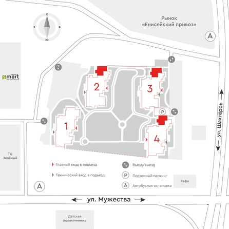 
  Продается 4-комн. квартира, 80.7 м², ЖК Барбарис
. Фото 2.