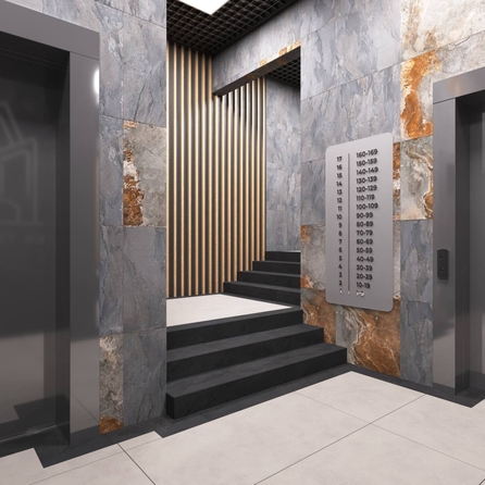 
  Продается студия, 37.6 м², ЖК Три слона, дом 3
. Фото 1.