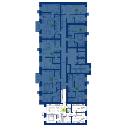 
  Продается 4-комн. квартира, 95.7 м², ЖК Вита-парк
. Фото 2.