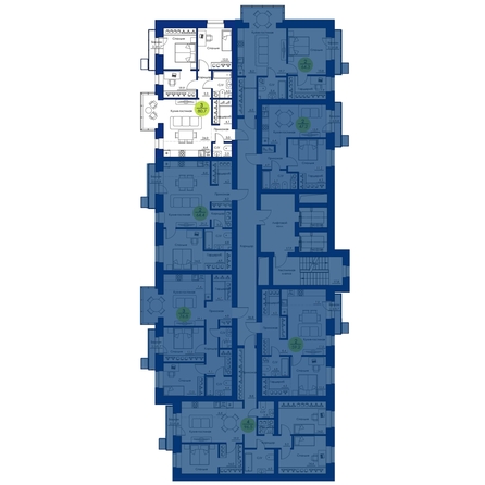 
  Продается 3-комн. квартира, 80.7 м², ЖК Вита-парк
. Фото 2.
