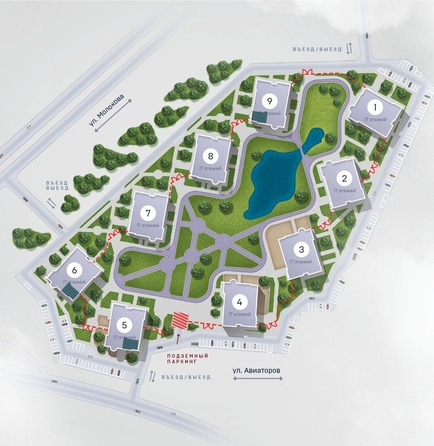 
  Продается 3-комн. квартира, 73.2 м², ЖК SCANDIS OZERO (Скандис озеро), 5
. Фото 2.