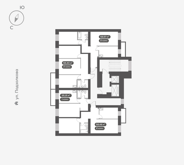 
  Продается 1-комн. квартира, 35.15 м², ЖК DAO (ДАО), дом 1
. Фото 4.