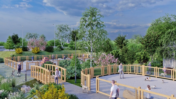 
  Продается 3-комн. квартира, 55.3 м², ЖК Калина Долина, дом 1
. Фото 5.