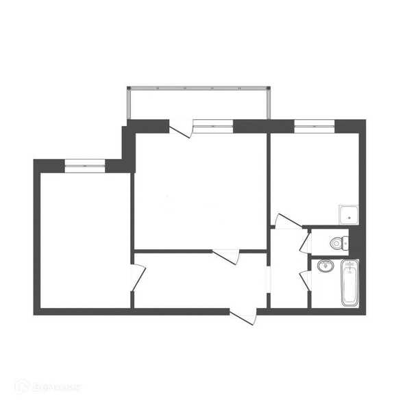 
  Сдам 2-комн. квартиру, 53.1 м², Кутузова ул, д. 83а
. Фото 13.