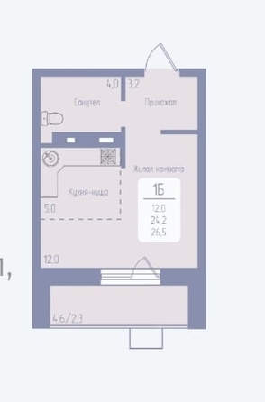 
  Сдается 1-комн. квартира, 24 м², Свободный пр-кт, д. 66р
. Фото 14.