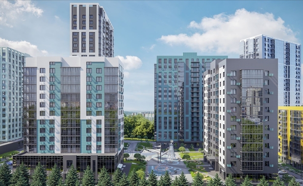 
  Продается 3-комн. квартира, 70.6 м², ЖК Univers (Универс), 2 квартал
. Фото 2.