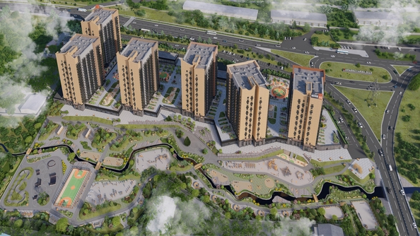 
  Продается 2-комн. квартира, 37.1 м², ЖК Калина Долина, дом 4
. Фото 13.