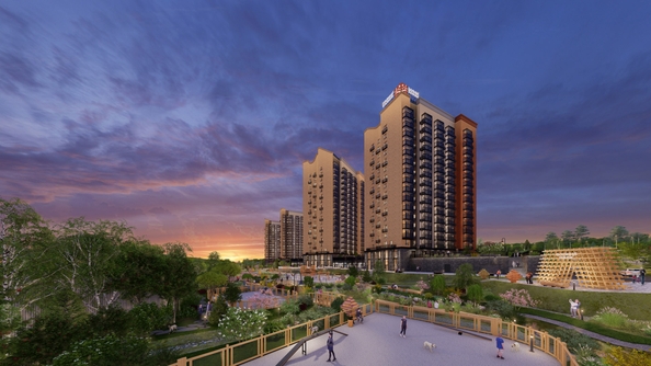 
  Продается 2-комн. квартира, 35.1 м², ЖК Калина Долина, дом 5
. Фото 4.