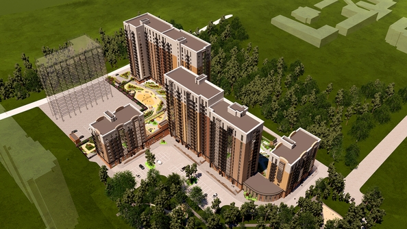 
  Продается 2-комн. квартира 45.3 м², в ЖК Вита-парк, 2 оч. 1 корпус. Фото 3.