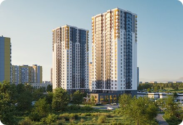 
  Продается 2-комн. квартира 57.98 м², в ЖК Расцветай в Солнечном, дом 2. Фото 1.