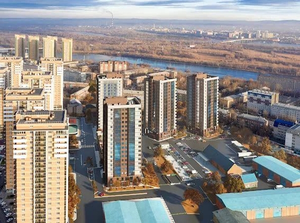 
  Продается 2-комн. квартира 55.82 м², в ЖК АЭРО, дом 4. Фото 3.