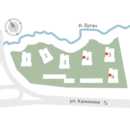 
  Продается 2-комн. квартира 35.9 м², в ЖК Калина Долина, дом 5. Фото 2.