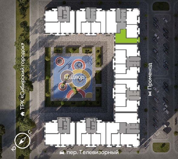 
  Продается 2-комн. квартира 70.8 м², в ЖК ОКТА, дом 1. Фото 1.