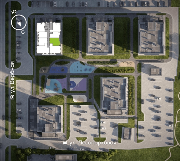 
  Продается 2-комн. квартира 54.4 м². Фото 1.