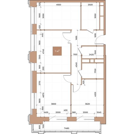 
  Продается 3-комн. квартира 90.7 м², в ЖК Небо над Енисеем. Фото 3.