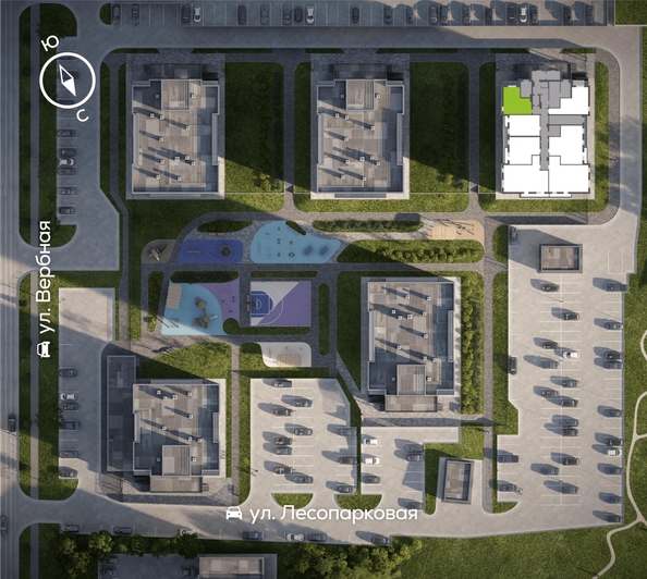 
  Продается 1-комн. квартира 42.2 м², в ЖК Белый квартал на Свободном, дом 3. Фото 1.