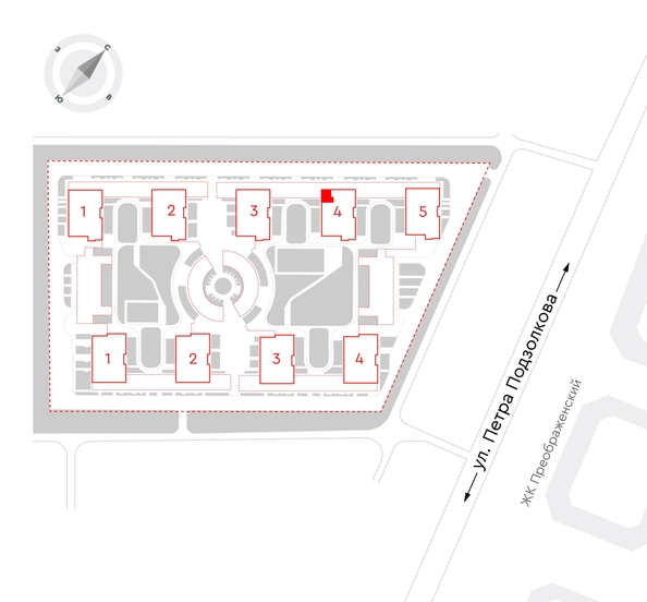 
  Продается 3-комн. квартира 57.4 м², в ЖК Чижи, 2 очередь (корпус 4). Фото 2.
