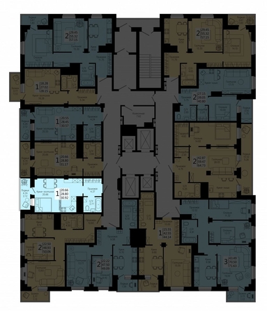
  Продается 1-комн. квартира 30.92 м², в ЖК На Дудинской, дом 5. Фото 1.