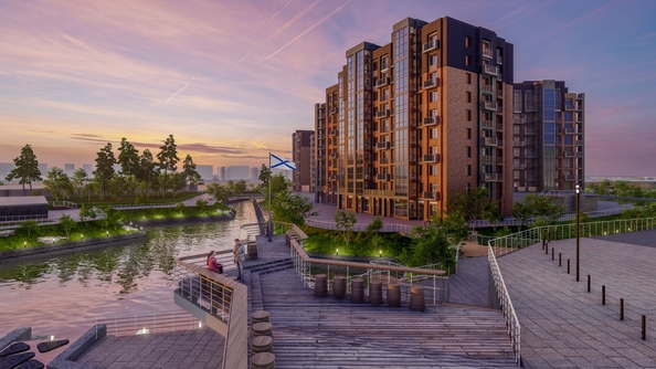 
  Продается 2-комн. квартира 61.9 м², в ЖК Портовый, 1 очередь. Фото 5.