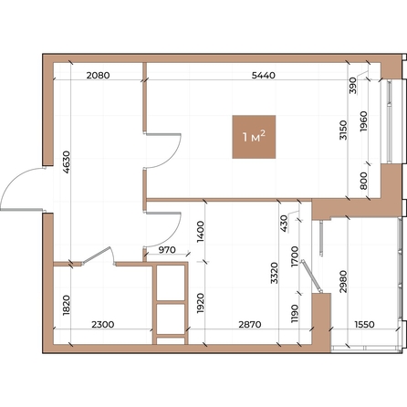 
  Продается 1-комн. квартира 43 м², в ЖК Небо над Енисеем. Фото 3.