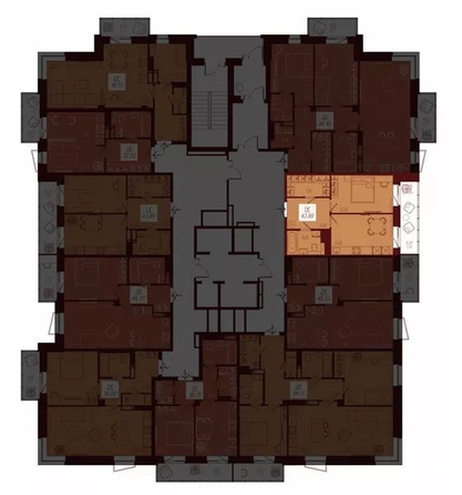
  Продается 1-комн. квартира 43.73 м², в ЖК АЙВАЗОВСКИЙ-ЕНИСЕЙ, 3. Фото 1.