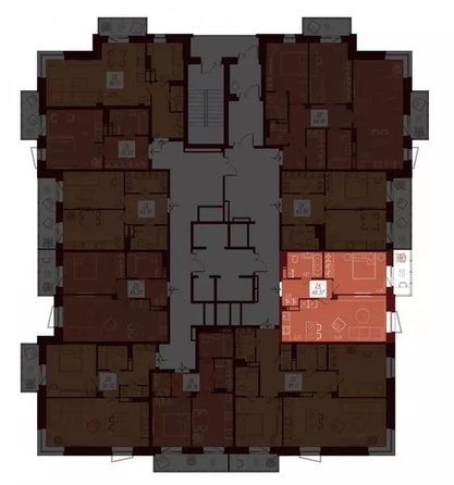 
  Продается 2-комн. квартира 49.26 м², в ЖК АЙВАЗОВСКИЙ-ЕНИСЕЙ, 3. Фото 1.