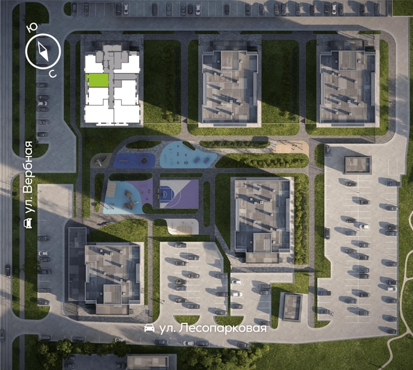 
  Продается 1-комн. квартира 43.3 м², в ЖК Белый квартал на Свободном, дом 3. Фото 1.