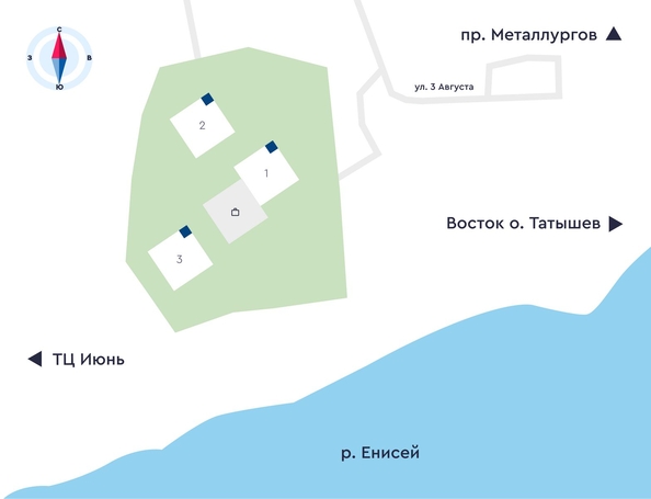 
  Продается 3-комн. квартира 84.4 м², в ЖК АЙВАЗОВСКИЙ-ЕНИСЕЙ, 2. Фото 2.