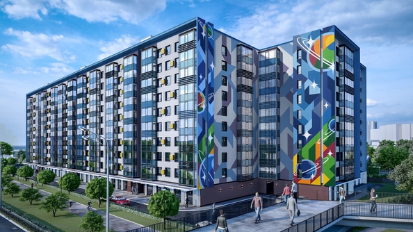 
  Продается 3-комн. квартира 77.91 м², в ЖК Космос. Фото 2.