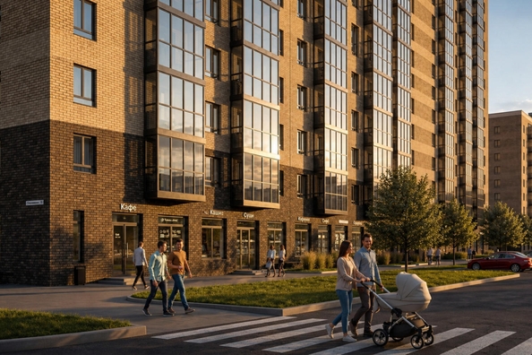 
  Продается 1-комн. квартира 35.07 м², в ЖК Времена, 1 этап. Фото 4.