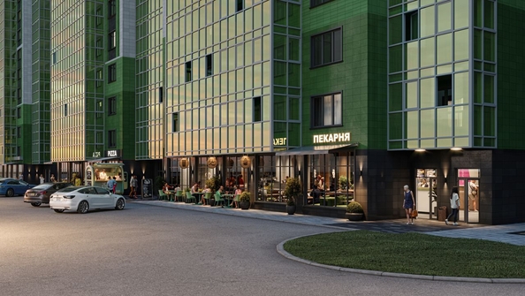 
  Продается студия 36.16 м², в ЖК Аллея Парк, 2 этап. Фото 6.