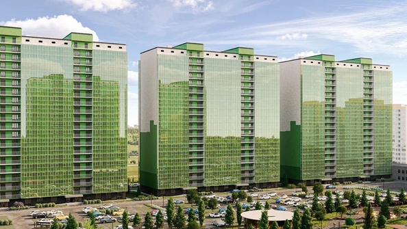 
  Продается студия 36.16 м², в ЖК Аллея Парк, 2 этап. Фото 8.