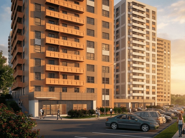 
  Продается 2-комн. квартира 56.6 м², в ЖК Нанжуль-Солнечный, дом 12. Фото 2.