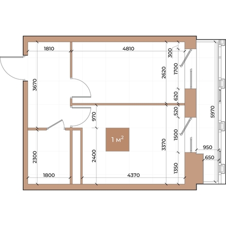 
  Продается 1-комн. квартира 39 м², в ЖК Небо над Енисеем. Фото 3.