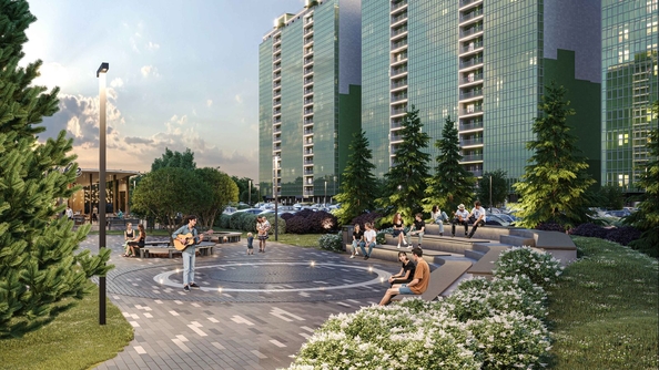
  Продается 2-комн. квартира 61.1 м², в ЖК Аллея Парк, 1 этап. Фото 6.