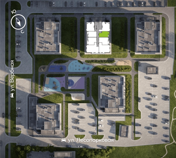 
  Продается 1-комн. квартира 43.8 м², в ЖК Белый квартал на Свободном, дом 3. Фото 1.