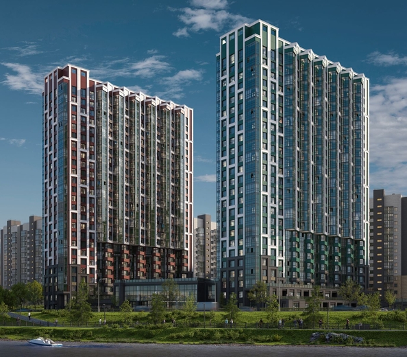 
  Продается 3-комн. квартира 89.7 м², в ЖК Суриков, дом 1. Фото 2.