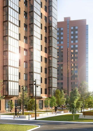 
  Продается 1-комн. квартира 29.77 м², в ЖК Биография, дом 2, корп 1. Фото 16.