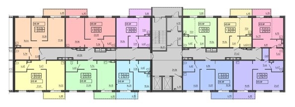 
  Продается 1-комн. квартира 36.35 м², в ЖК Аринский, дом 2 корпус 3. Фото 2.