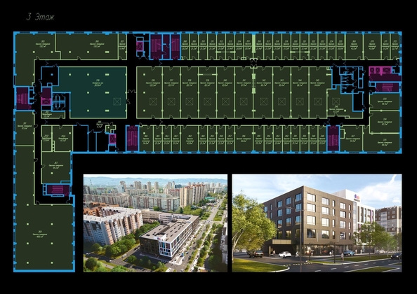 
  Сдается офис 85.8 м², в ТОК Авион. Фото 1.