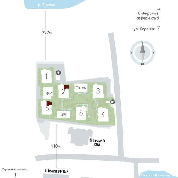 
  Продается 3-комн. квартира 79.3 м², в ЖК Портовый. Речной квартал, к 6. Фото 2.