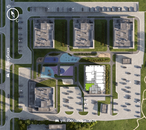 
  Продается 1-комн. квартира 42.6 м², в ЖК Белый квартал на Свободном, дом 4. Фото 1.