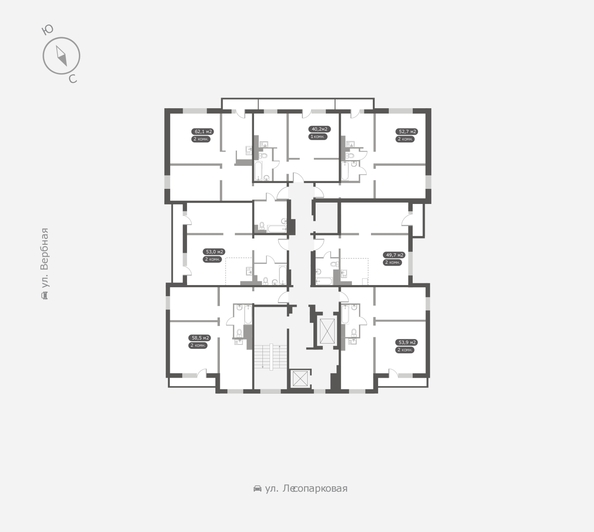 
  Продается 2-комн. квартира 49.6 м², в ЖК Белый квартал на Свободном, дом 4. Фото 5.
