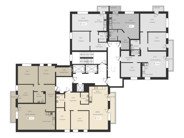 
  Продается 4-комн. квартира 120.8 м², в ЖК Нестеров. Фото 1.